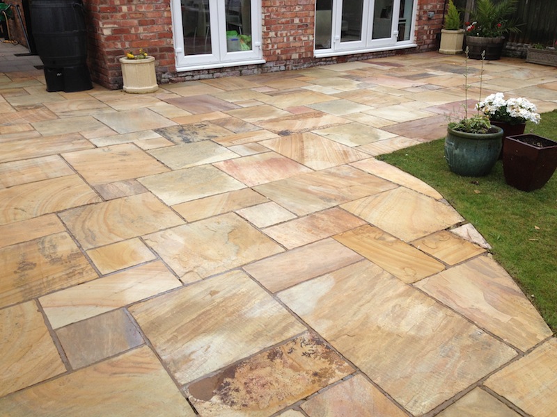 Indian Sandstone,Black Limestone cleaning and sealing