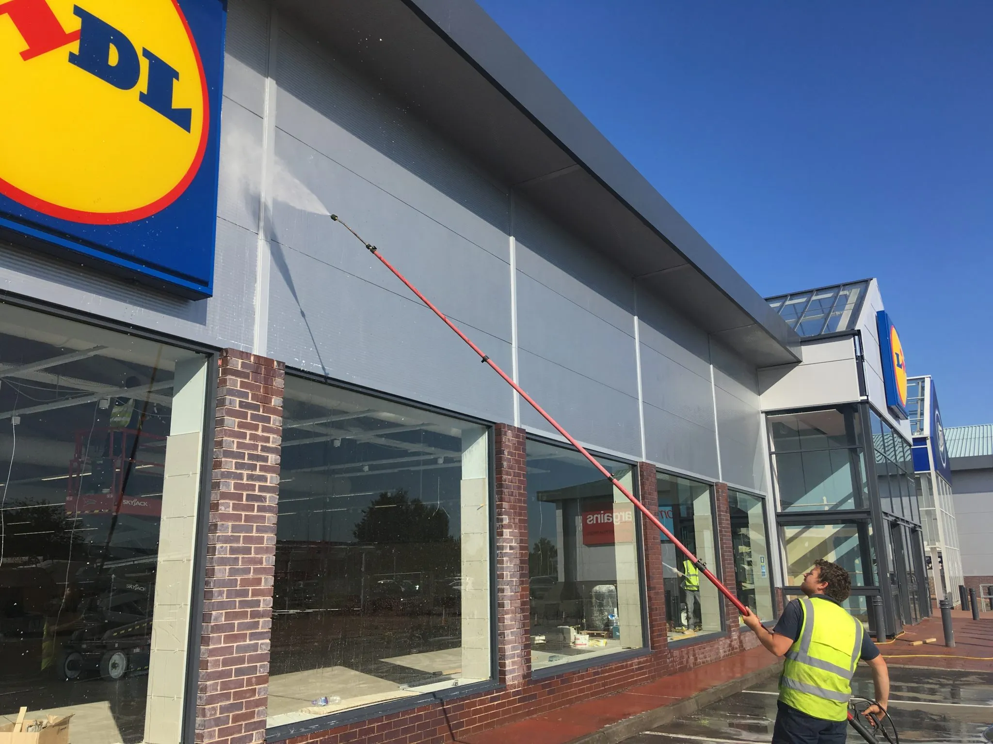 image of Cladding Cleaning in Runcorn www.cleaning-service.uk.com