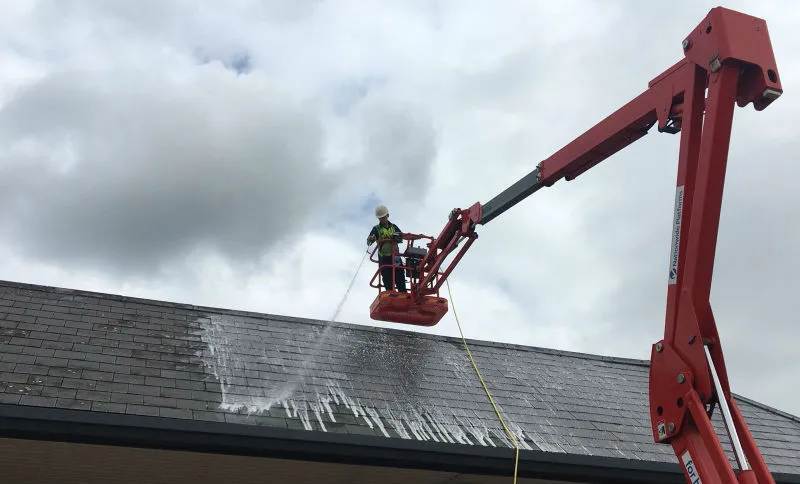 image of Roof Cleaning company in Ormskirk lancashire www.cleaning-service.uk.com