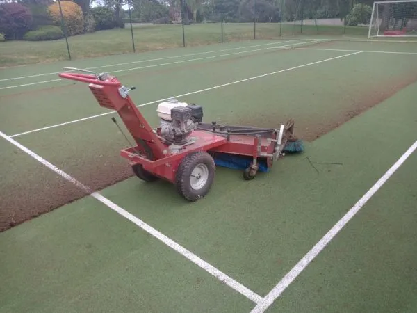 Macadam and Synthetic tennis court cleaning