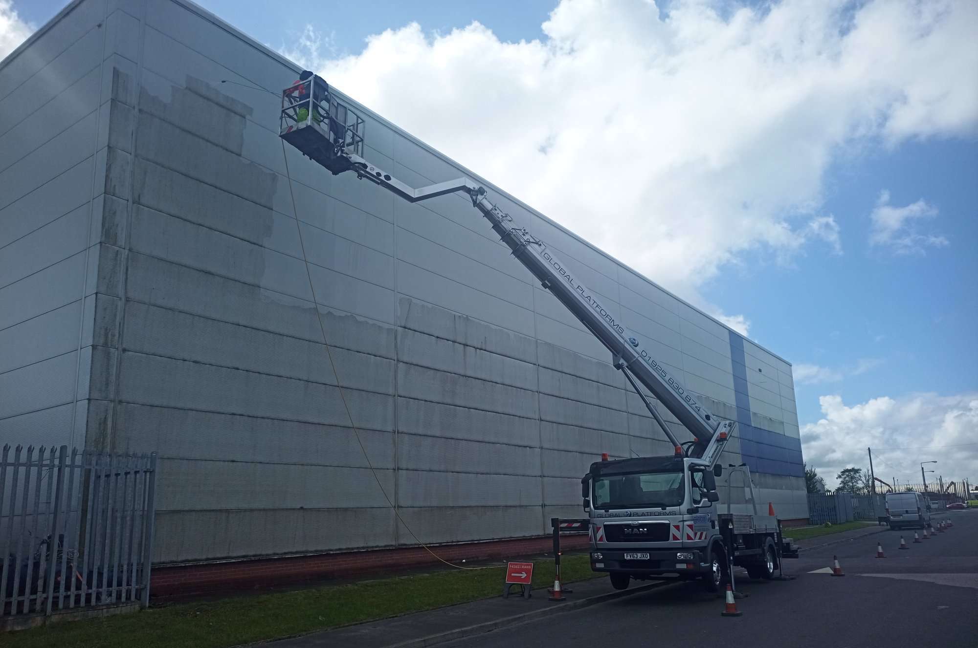 Cladding cleaning Southport Merseyside