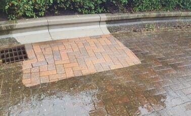 block paving driveway cleaning in Lancashire