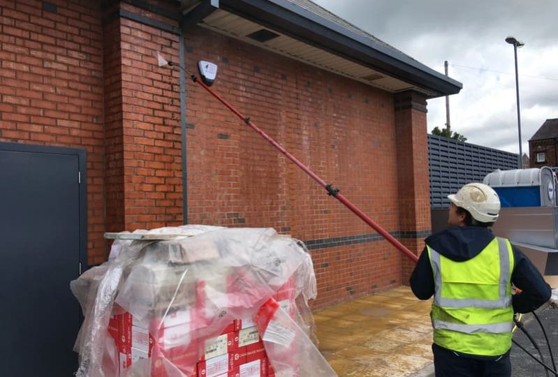 Removing Black Stains from Brickwork